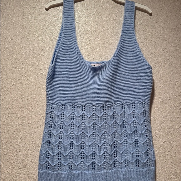 SO Light Blue Knit Top - Picture 7 of 8